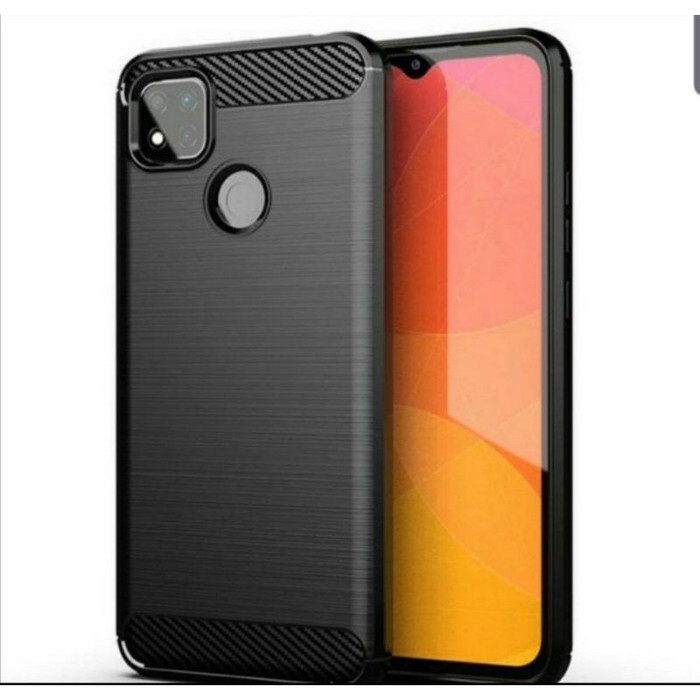 REDMI A1 4G 9T 9 9A 9C REDMI 8 8A 8A PRO REDMI 7 7A CASE SOFTCASE BLACK CARBON SILIKON HITAM IPAKY KARBON CASING COVER BLACK