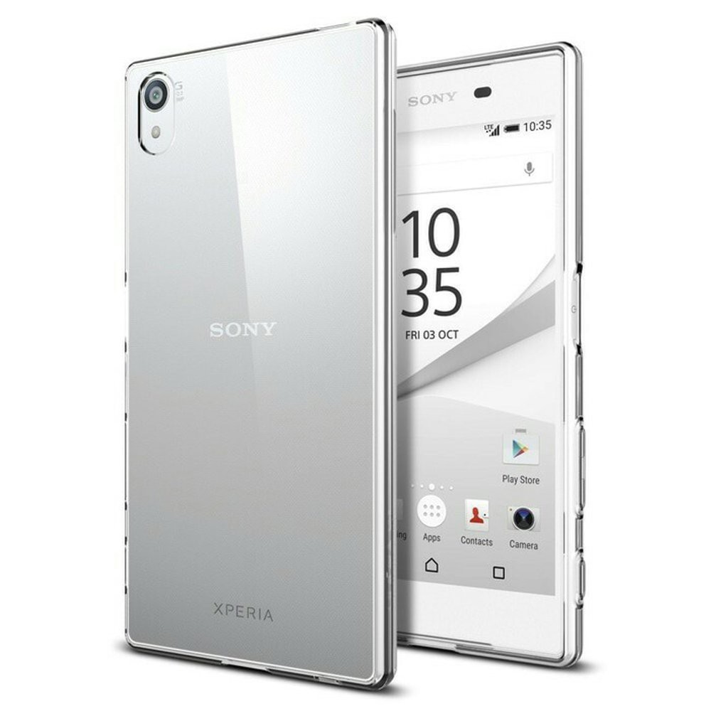 JUAL AKSESORIS HP SPIGEN Liquid Crystal Clear Casing for Sony Xperia Z5