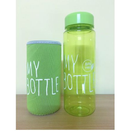 NEW Botol Minum My Bottle FULL CO ikLOR Free Pouch Busa [1KILO ISI 10PCS FULL COLOR BENING]