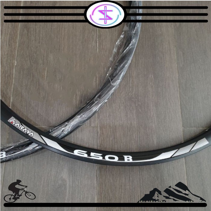 Rim / Velg Sepeda 27.5 36H Araya 650B Black
