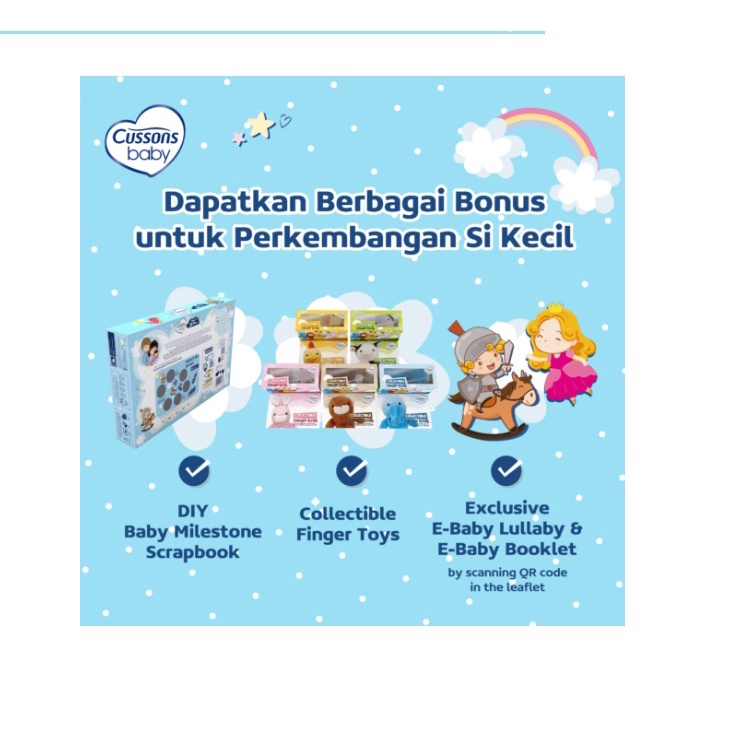 Gift Box Cussons Baby Paket Hampers Isi Perlengkapan Perawatan Bayi/Kado Untuk Bayi Baru Lahir(Newborn)