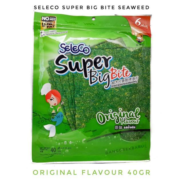 

Seleco Super Bigbite Seaweed 40gram