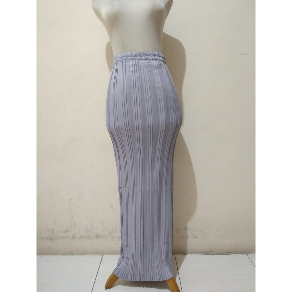 SB Collection Rok Plisket Citra Maxi Panjang Polos Wanita