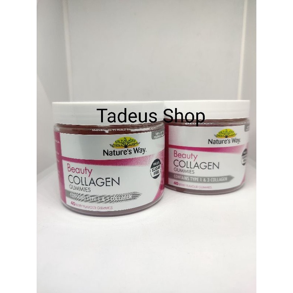 NATURES WAY BEAUTY COLLAGEN ISI 40 GUMMIES VITAMIN KULIT