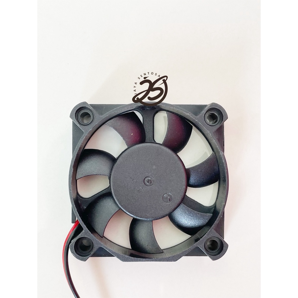 FAN DC 12V 5cm KIPAS DC 5x5cm BRUSHLESS FAN TEBAL COOLING EXHAUST 5cm KIPAS PENDINGIN 50mm 5 x 5cm 0.10A