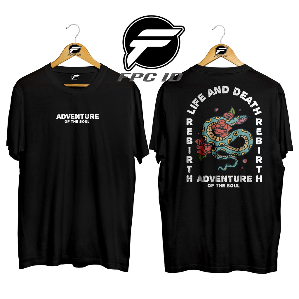 Kaos Outdoor Adventure Of The Soul Cotton Combed 30s Premium