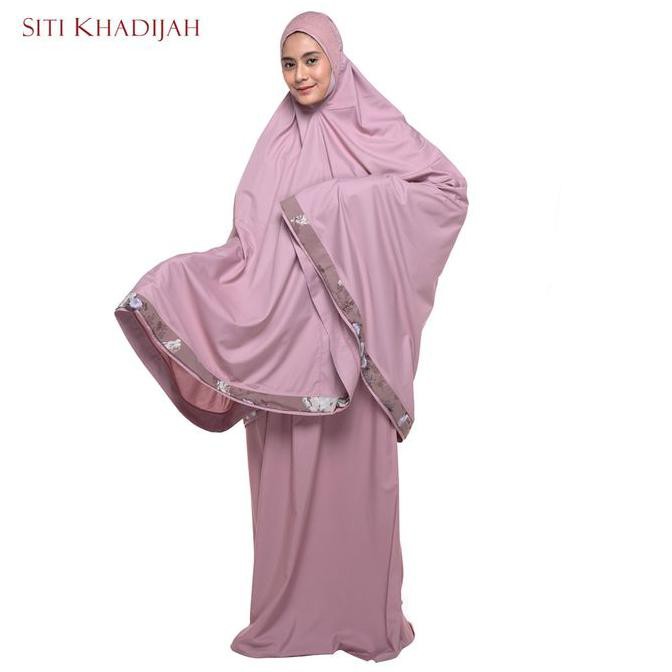 Ori&Terjamin Mukena Siti Khadijah Rayie Pink - L