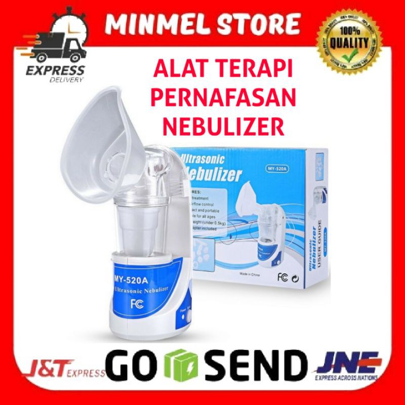 Inhaler Nebulizer Anak Lansia Alat Kesehatan Terapi Pernafasan Ultrasonic Nebuliser