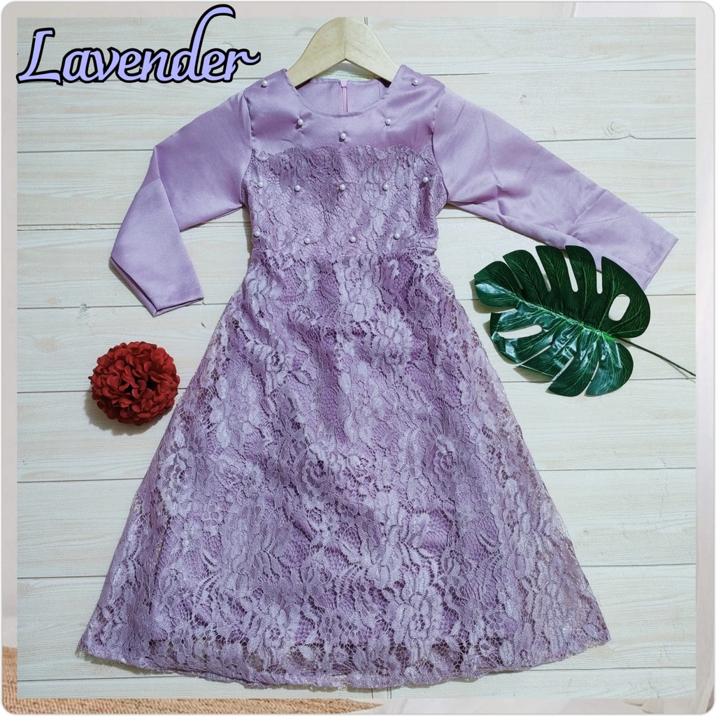 GAMIS VENICI KIDS / GAMIS ANAK PEREMPUAN / GAMIS PESTA / GAMIS BRUKAT ANAK ANAK/ USIA 4 TAHUNAN SAMPAI 13 TAHUNAN/ GAMIS BRUKAT PREMIUM