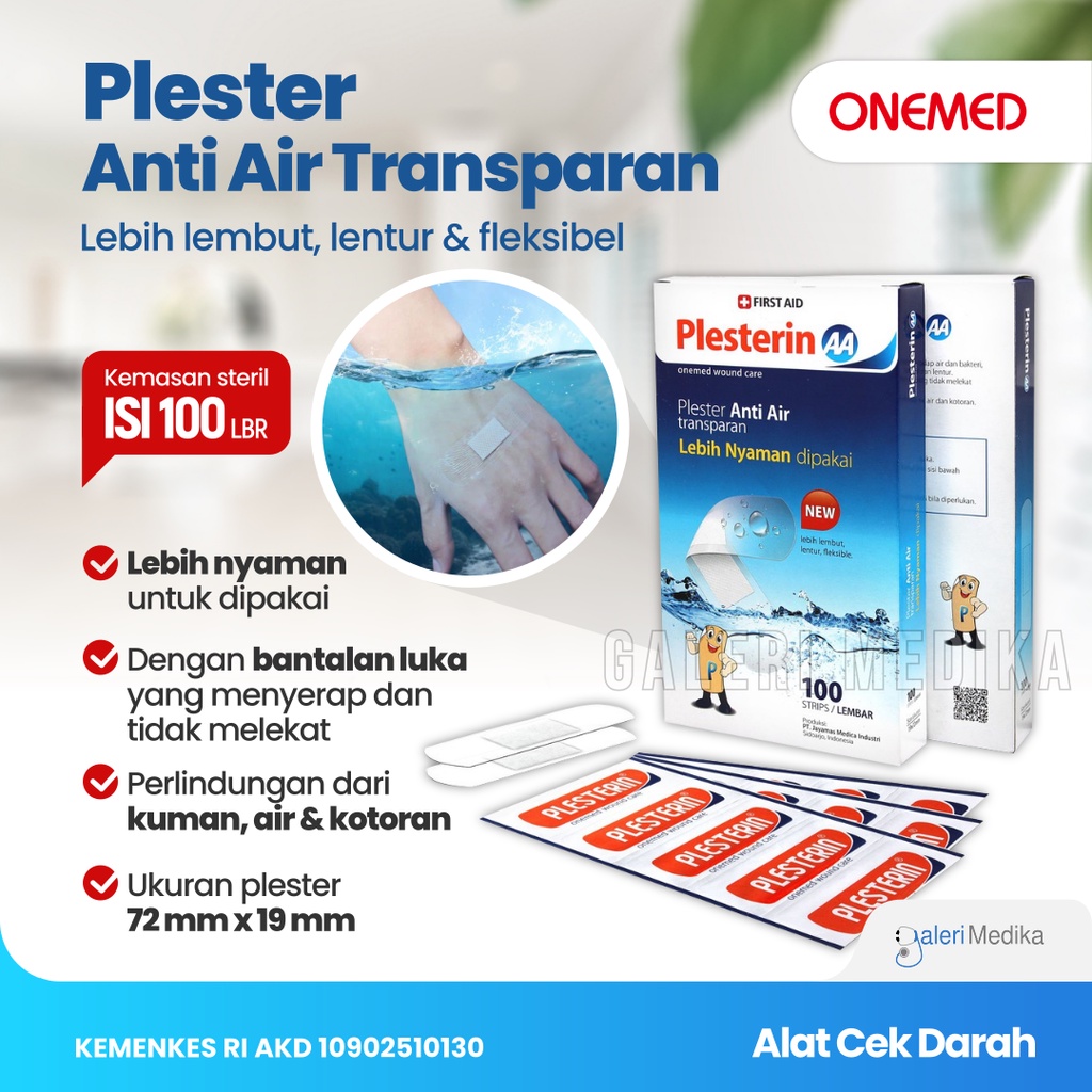 Plesterin AA - Plester Anti Air isi 100 Lembar