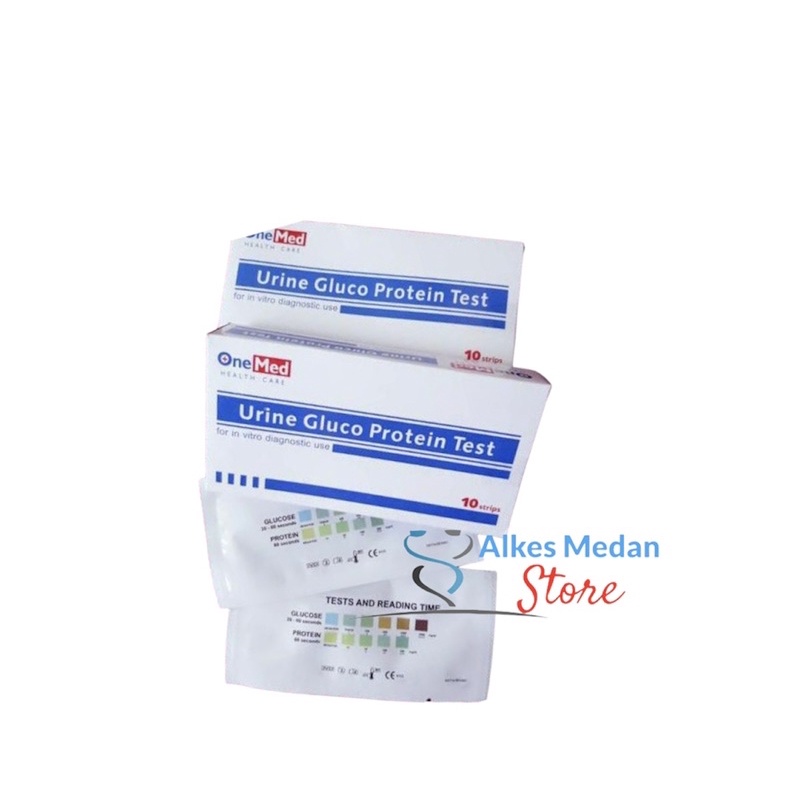 Urine Gluco Protein Test Alat Tes Gula Glukosa Protein Urin