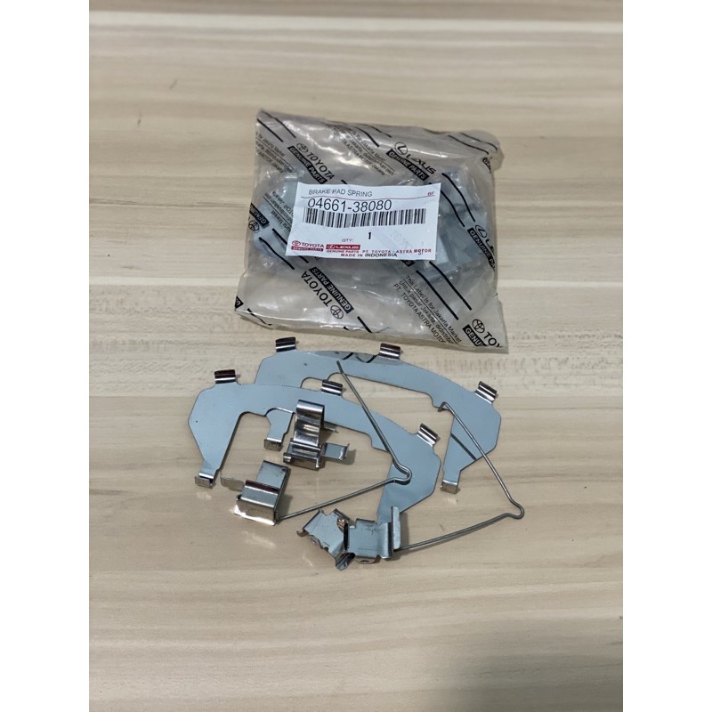 BRAKE PAD SPRING- KUKU CAKRAM KIJANG 5K/ 7K 1SET