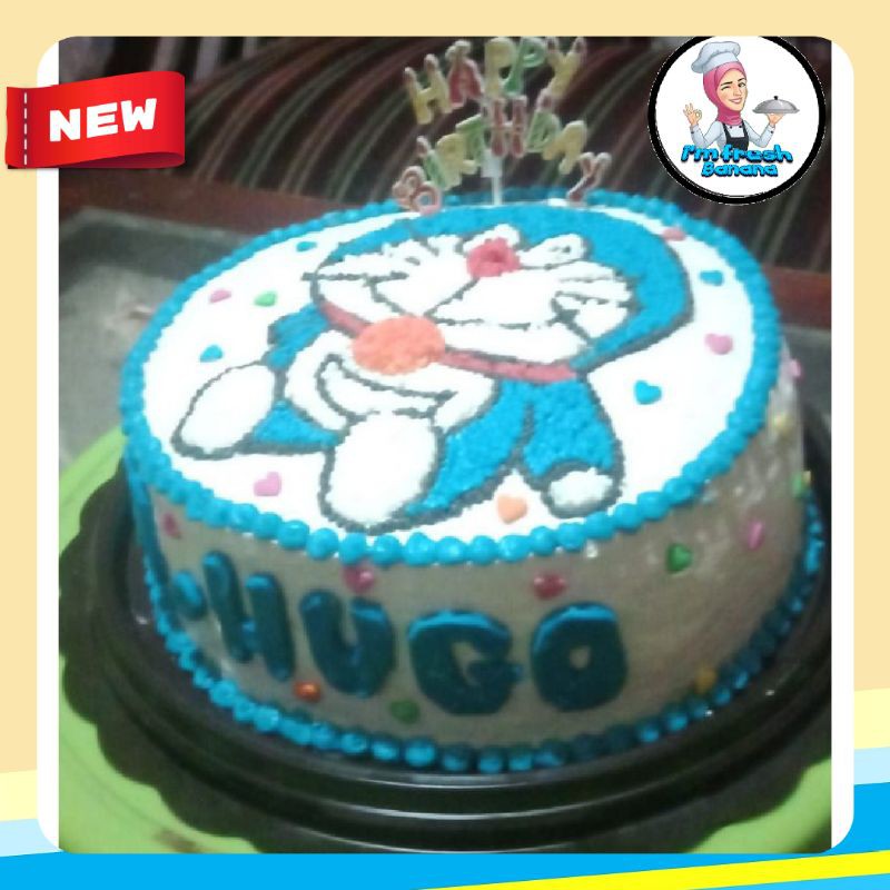 

FRESH BANANA/KUE BOLU ULANG TAHUN KARAKTER/KUE BOLU DORAEMON/KUE TAR/KUE BOLU ULTAH/KUE BOLU ENAK