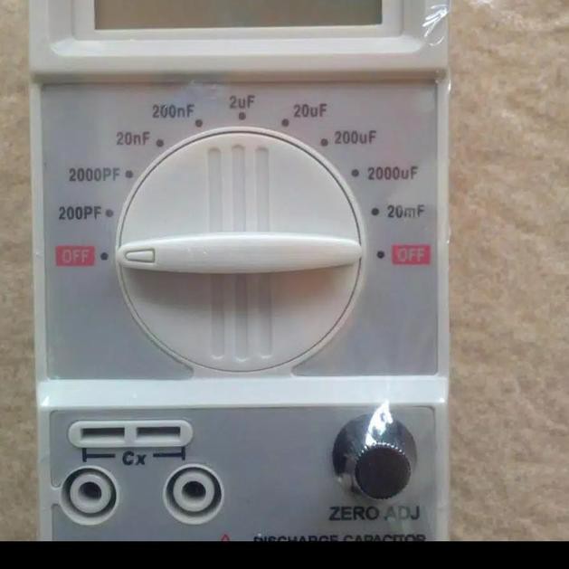 Limited-375  CM8601A+ Digital Capacitance Meter Capacitor Meter Pengukur Kapasitor