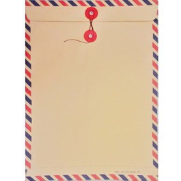 

AMPLOP TALI COKLAT EXECUTIVE AIR MAIL E310 10 LEMBAR