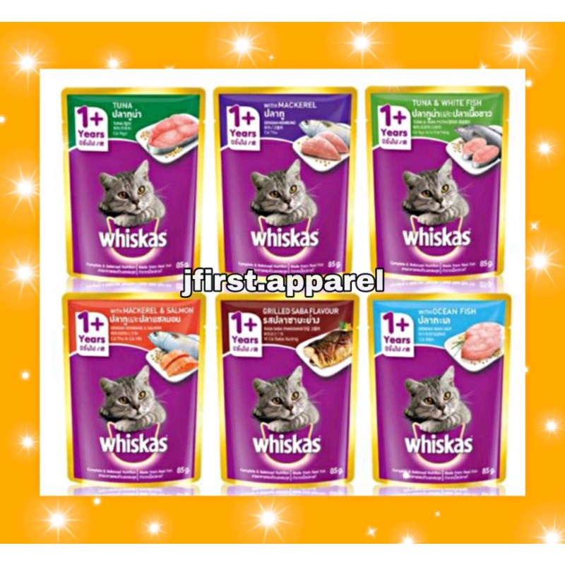 WHISKAS POUCH ADULT 80GR | WHISKAS ADULT | WHISKAS BASAH | WHISKAS 80GR