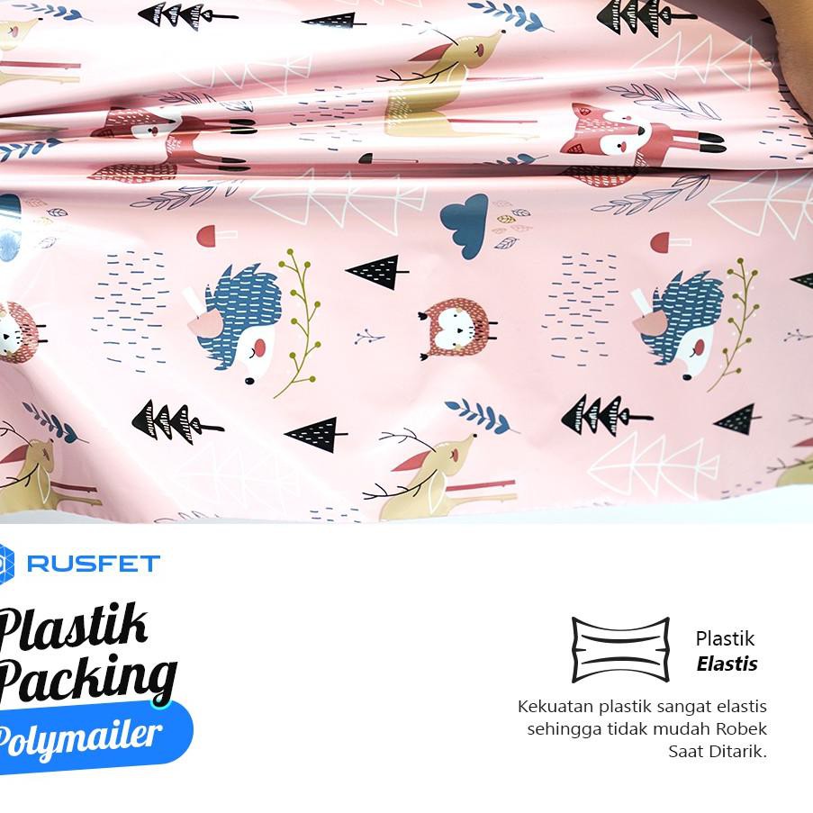

Amplop Plik Polymailer 25x33 bungkus online Foxy Friends - Rusfet Pum (50pcs) T90 ✔