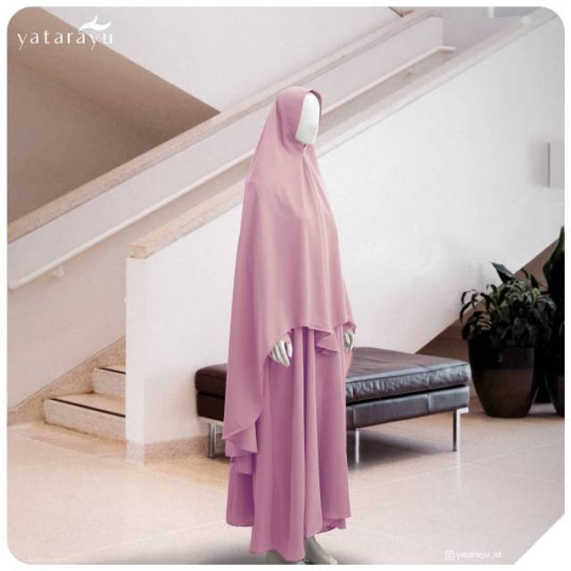 HILYAH Gamis Set (pastel pink)