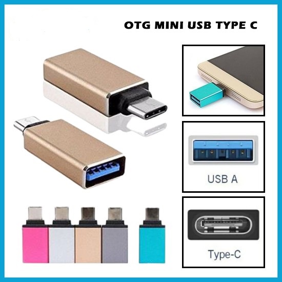 OTG TYPE C MALE TO USB 3.0 FEMALE CONVERTER ADAPTER TYPE C TO USB 3.0