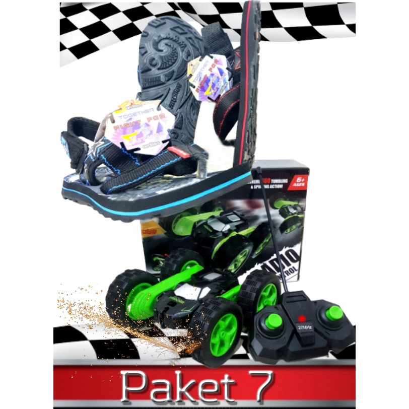 BUY 1 GET 1 Ardiles Kids sandalgunung anak GRATISNYA 1 FLIPSTUNTCAR REMOTECONTROL