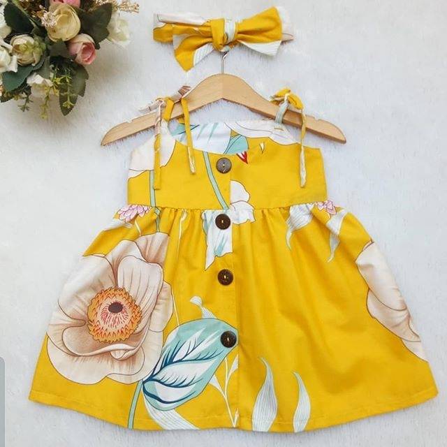 Dress Bayi Flower tanktop dress