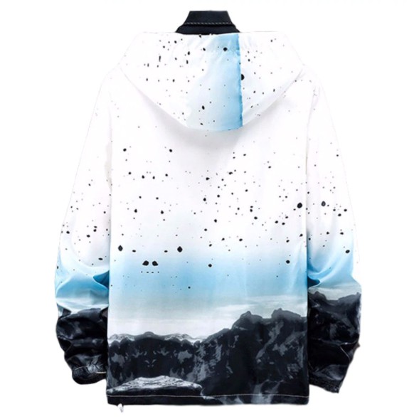 Jaket Printed Unisex Windbreaker JC