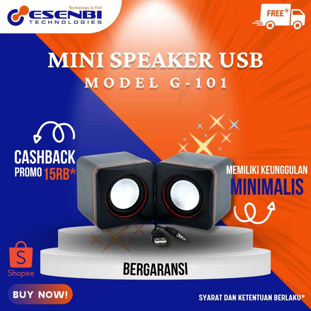 MINI SPEAKER USB MODEL G-101
