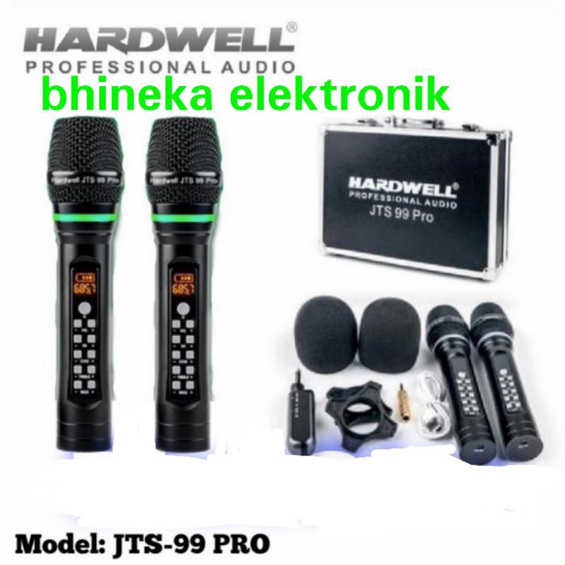 mic wireless hardwell jts99pro / jts-9pro / jts-99-pro mic original hardwell