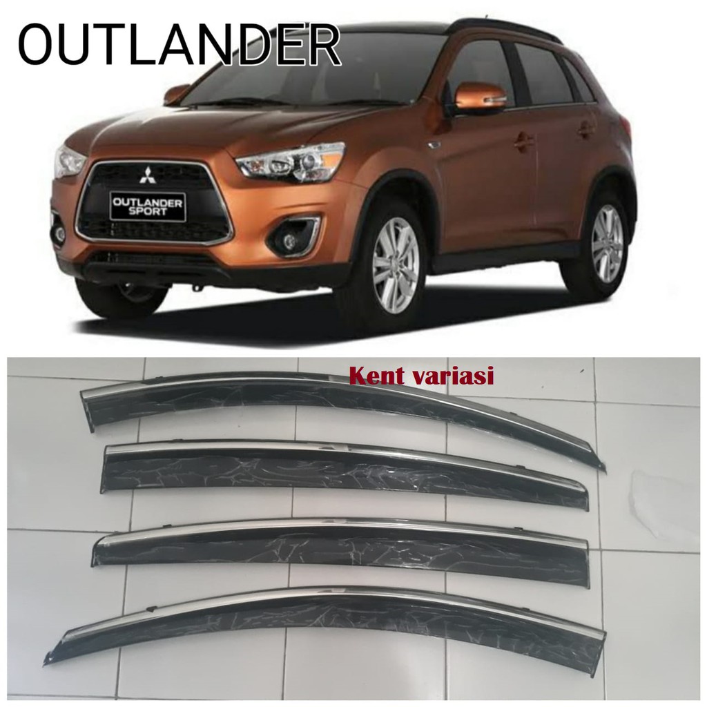 Talang Air Injection List Chrome Mitsubishi Outlander