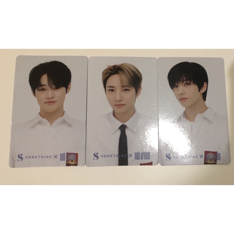 Somethinc photocard pc renjun jisung chenle nct dream