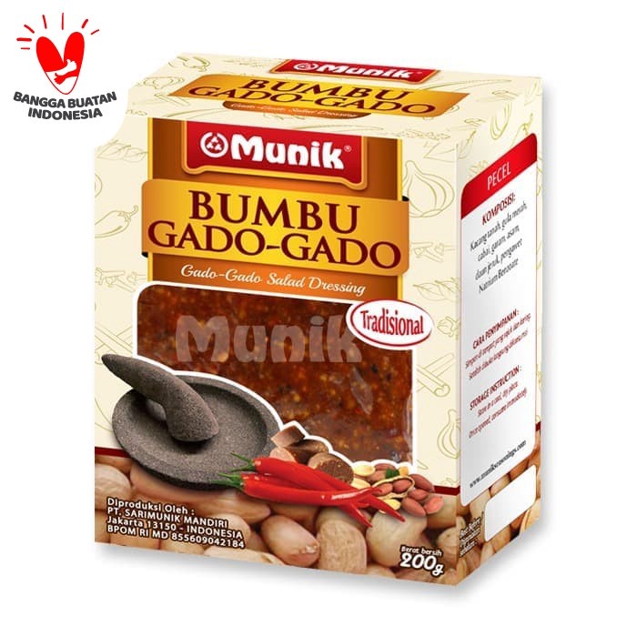 

HS Bumbu Munik Gado - Gado 2 pcs