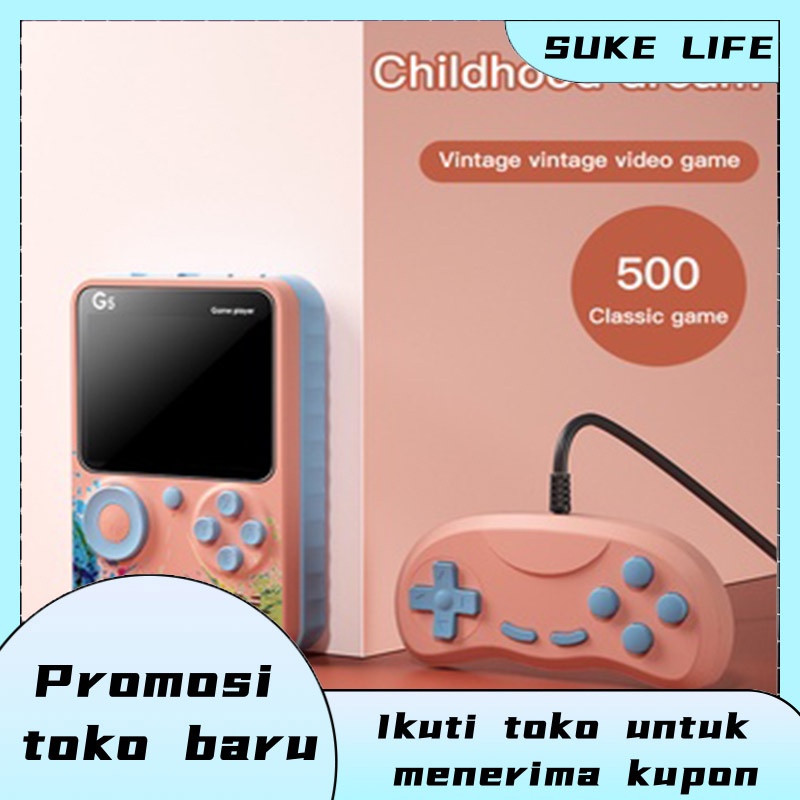 Jual Game Boy Console Portable Game Player Built-in Classic 500 Games ...