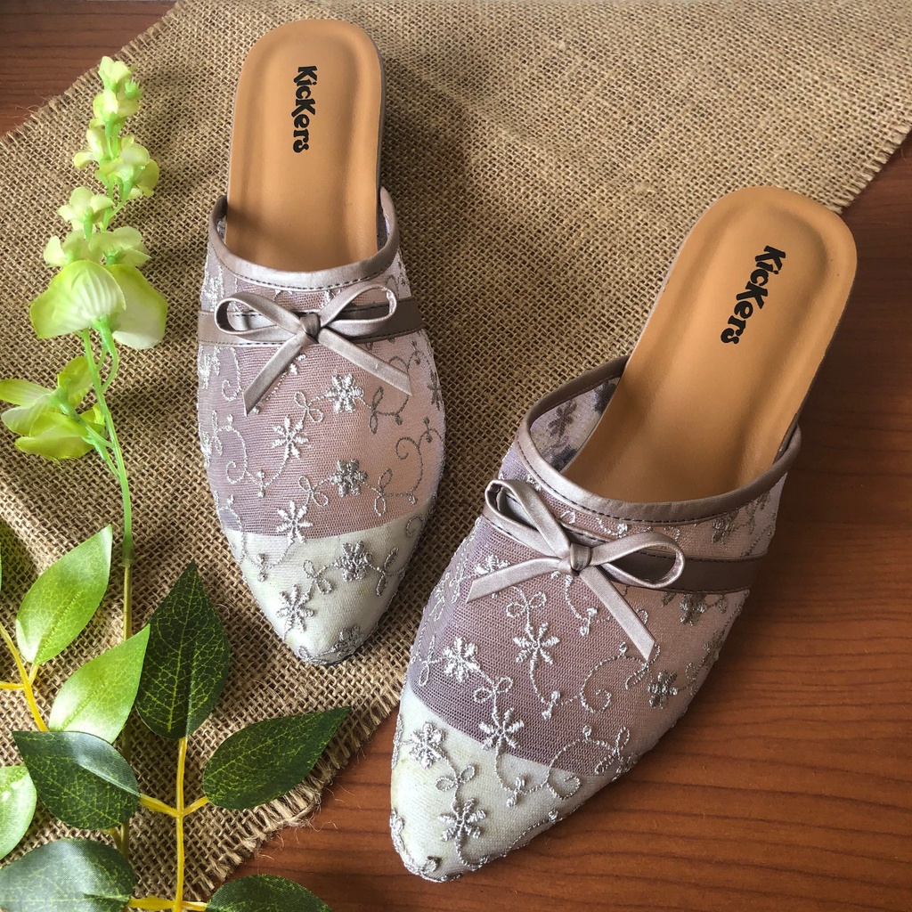 New Serries Slip on Kulit Sintetis Tasbiya Mules