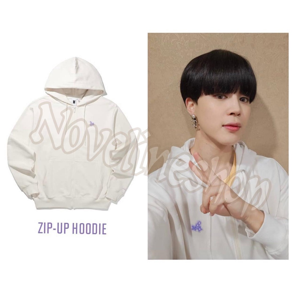 [COD] JAKET HOODIE ZIPPER BTS LOGO SOWOOZOO MUSTER 2021 SWEATER ARMY JIMIN JUNGKOOK V KIM TAEHYUNG