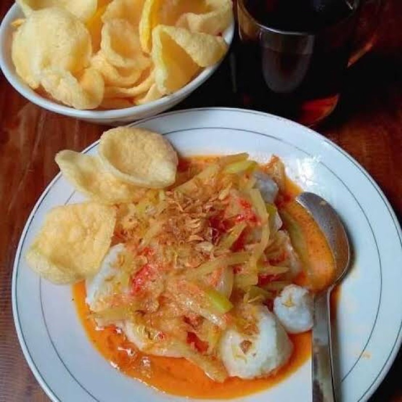 lontong sayur labu / lontong betawi / jakarta