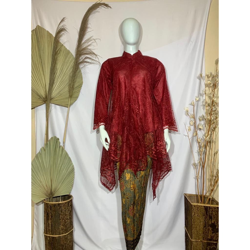 SET KEBAYA TUNIK KRAH SHANGHAI / SET KEBAYA TUNIK / KEBAYA PESTA