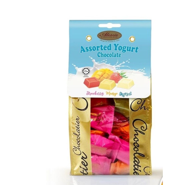 assorted yogurt chocolate