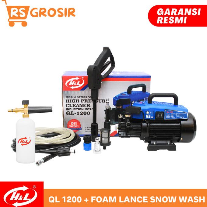 Jet Cleaner H&L QL1200 QL 1200 Mesin Cuci Steam Motor Mobil