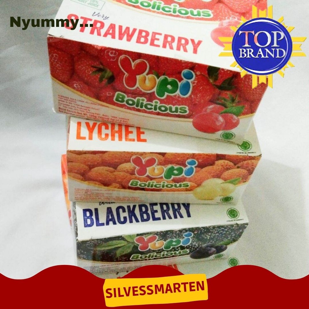 

FLASH SALE NEW PRODUCT silvessmarten ✅ Yupi Bolicious box isi 24 pcs /Yupi Bolicious Pouch Strawberry / Blackberry / Lychee 40 Gram / YUPI BOLICIOUS KILOAN BOX / PERMEN YUPI VIRAL / YUPI MURAH /GROSIR YUPI /YUPI BOX