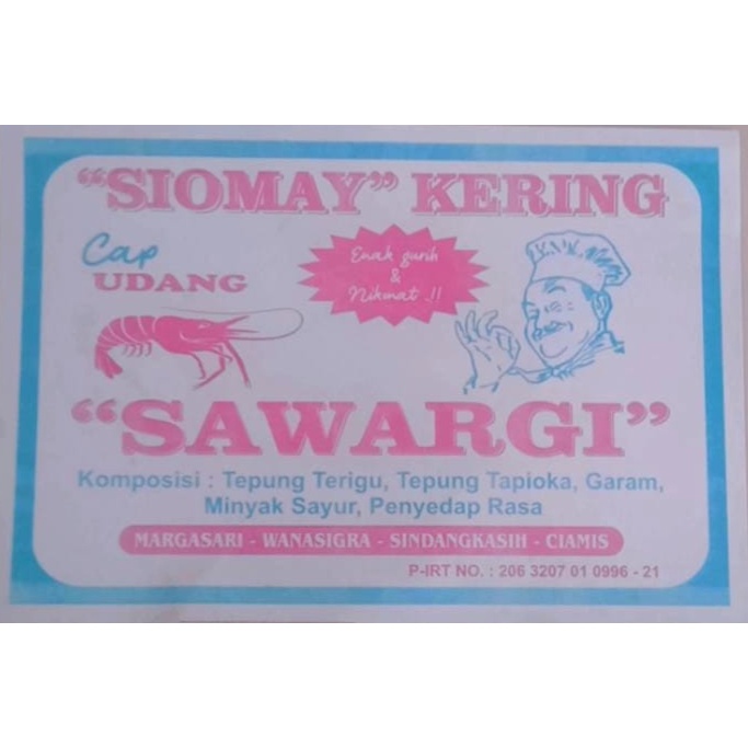 SIOMAY MINI TERLARIS isi 500 gram