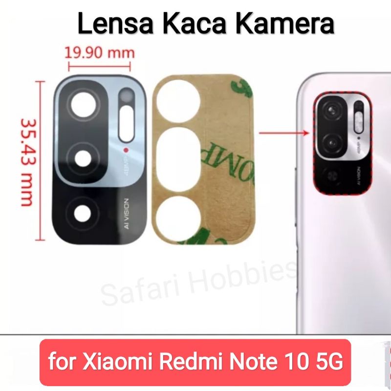 Lensa Kaca Kamera Xiaomi Redmi Note 10 (5G)