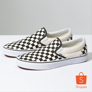 100% PREMIUM Sepatu Vans Slip On Slipon OG Checkerboard