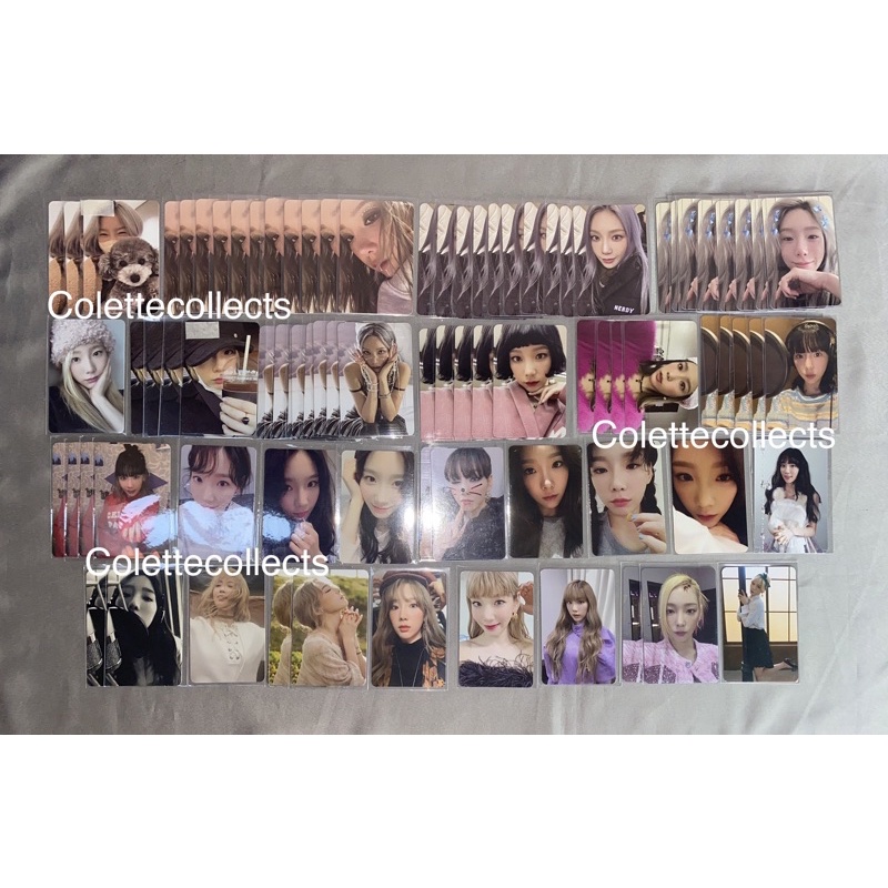 Photocard Taeyeon SNSD Original