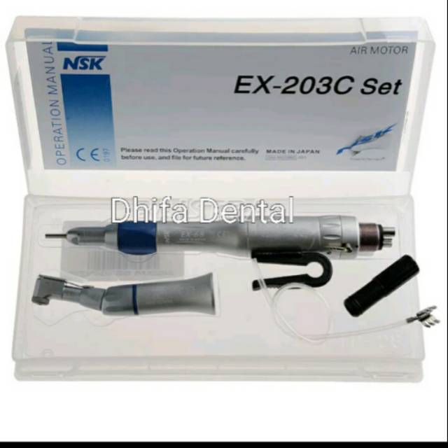 1 Set Handpiece low speed NSK Japan 2 Hole atau 4 Hole