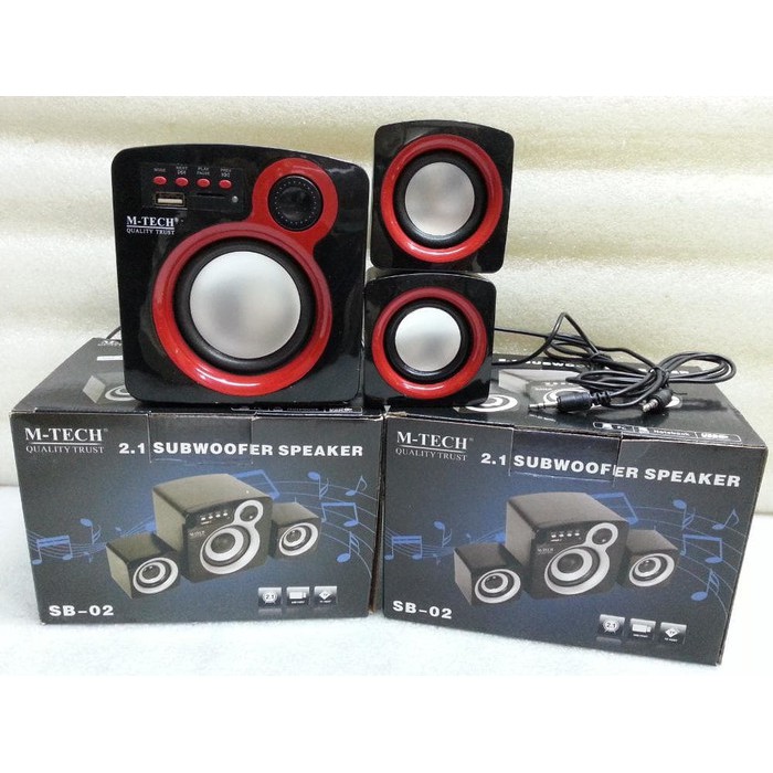 M-TECH SUBWOOFER SPEAKER SB-02