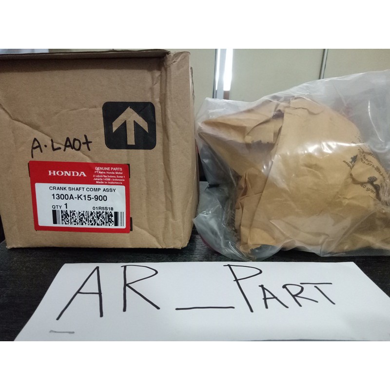 CRANKSHAFT KRUK AS CB150R STREETFIRE 1300A-K15-900 ASLI ORIGINAL AHM HONDA
