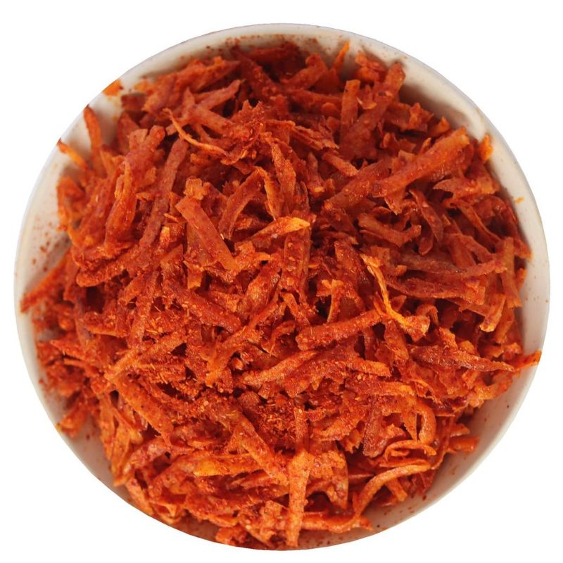 

Cemilan snack murah banjarmasin keripik singkong pedas gila berat sekitaran 120 gr