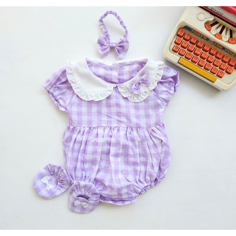 MICHELLE / MICHA / CHEERFUL kcg2 JUMPER Baju Jumper Bunga Bandana Sepatu Pergi Lucu Fashion Anak Bayi Perempuan Terlaris-7