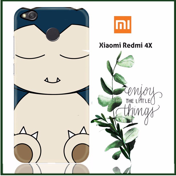 Snorlax or Kabigon Y0762 Xiaomi Redmi 4X Full Print 3D Case