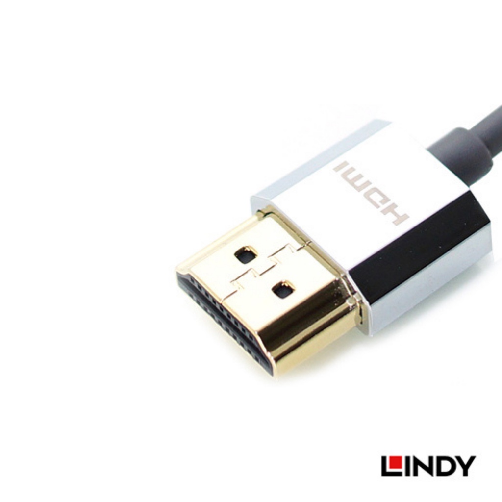 Kabel HDMI LINDY HDMI 2.0 with Ethernet Kabel Cromo Ultra Slim - 4167x